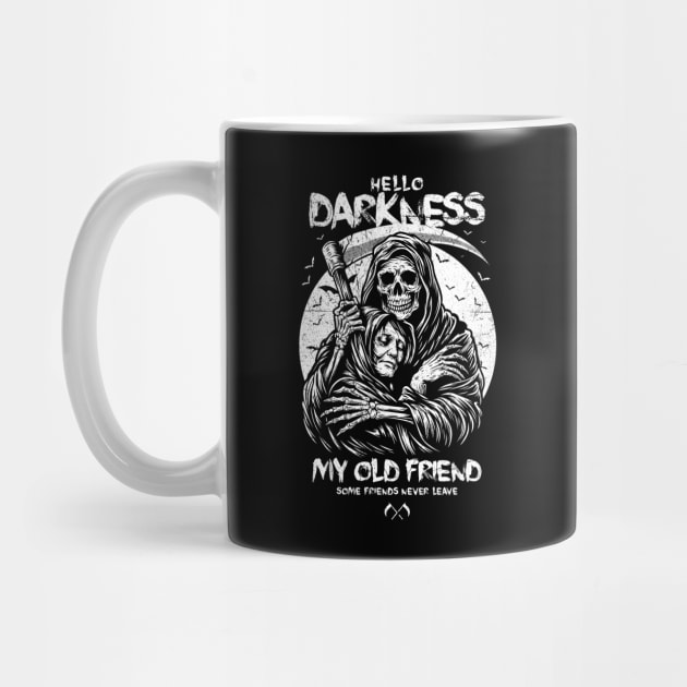 HELLO DARKNESS MY OLD FRIEND by artslaves